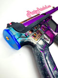 Custom 1-1 Anodized Marble with violet splash Airtac / Pooty Edge Speedsoft Airsoft Build