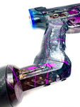 Custom 1-1 Anodized Marble with violet splash Airtac / Pooty Edge Speedsoft Airsoft Build