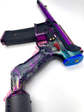 Custom 1-1 Anodized Marble with violet splash Airtac / Pooty Edge Speedsoft Airsoft Build