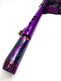 Custom 1-1 Anodized Marble with violet splash Airtac / Pooty Edge Speedsoft Airsoft Build